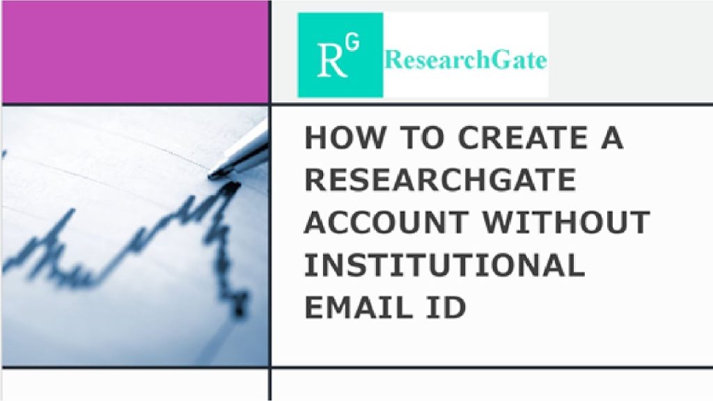 ResearchGate Account Creation