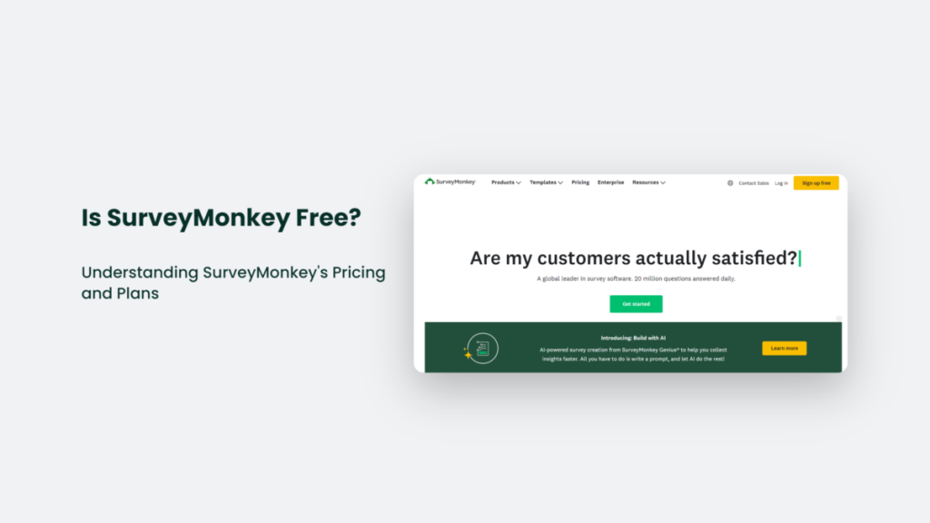 SurveyMonkey Free vs Paid Version